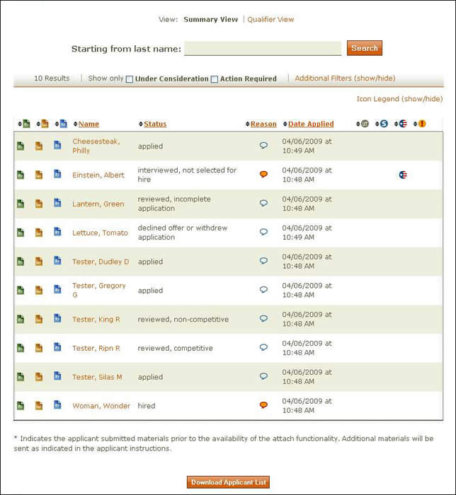 workday under review vs application received